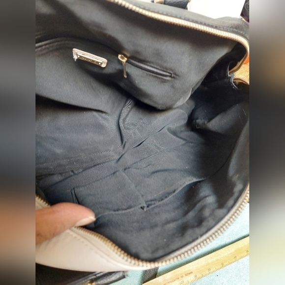 Aldo Black & White Satchel Bag - Picture 13 of 16